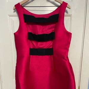 NWT Kate Spade Bow Back Mini Dress Size 16 Pink